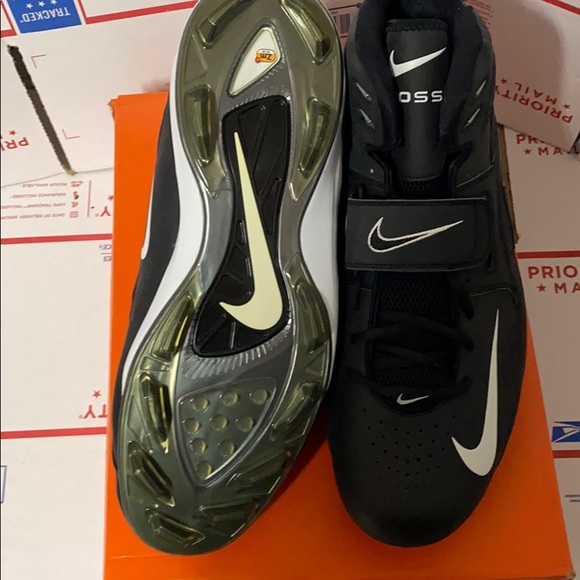 17 Nike football cleats air zoom boss shark black main image 4